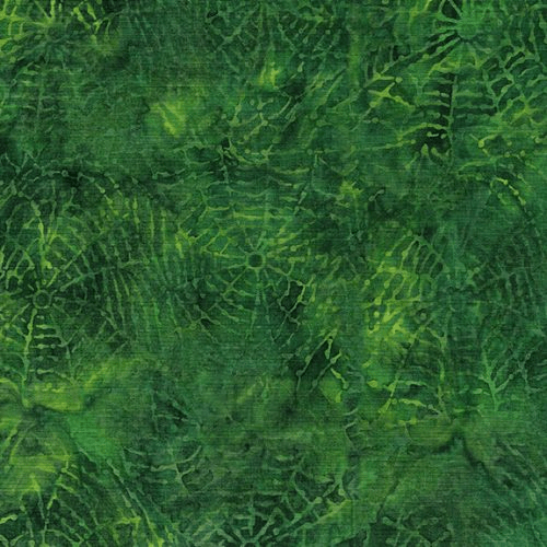 Bootiful Large Web Green Spinach - 122371680 - Island Batik - Nebraska Quilt Company - F08980