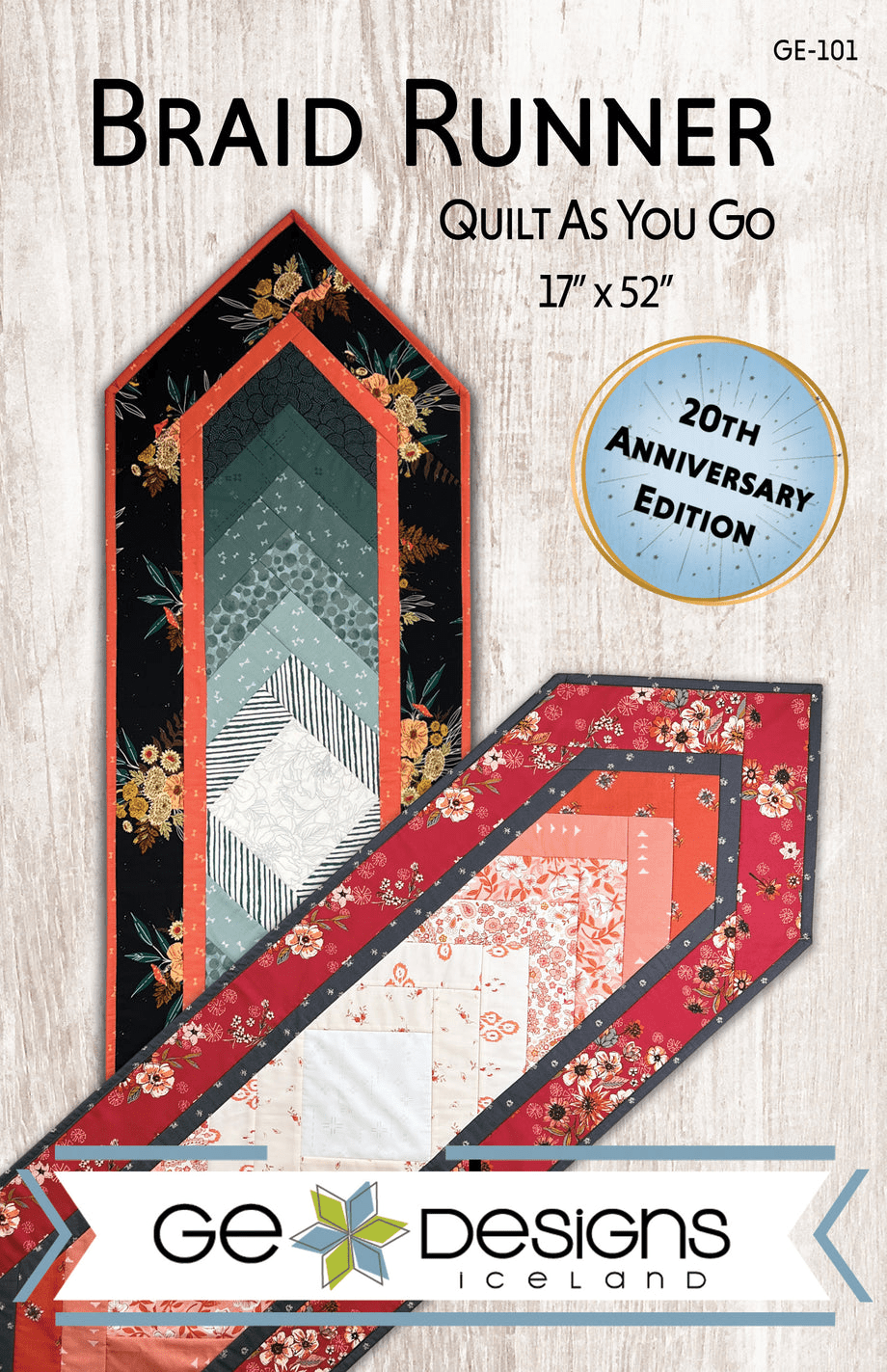 Braid Runner Table Runner Pattern - Nebraska Quilt Company - PUB2501629