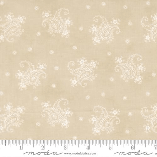 Breathtaking Blues Paisley Porcelain - 44405 12 - Moda Fabrics - Nebraska Quilt Company - F261650