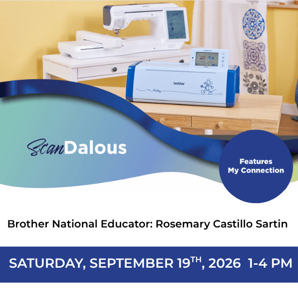 Brother National Educator Scandalous SA September 19, 2026 1 PM - Nebraska Quilt Company - EVE260550