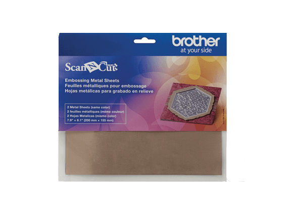 Brother ScanNCut Embossing Metal Sheets - Nebraska Quilt Company - ACAEBSBMS1