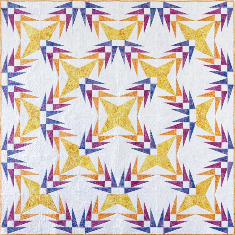 Cactus Blooms Quilt Pattern - Nebraska Quilt Company - PUB260315