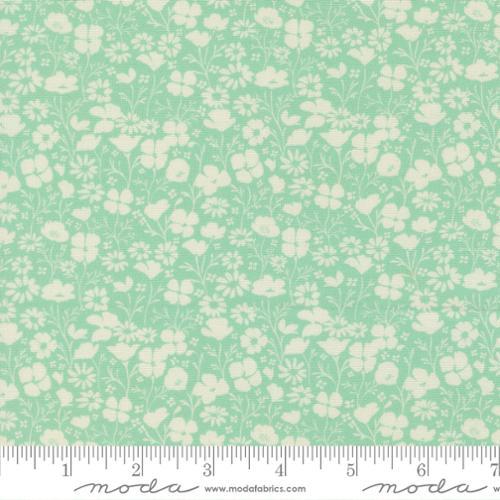 Cannon Beach Poppy Field Florals Pond - 11972 15 - Moda Fabrics - Nebraska Quilt Company - F260210