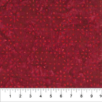 Celebrating 250 Years Small Burst Dark Red - 83552 - 25 - Banyan Batiks - Nebraska Quilt Company - F250491