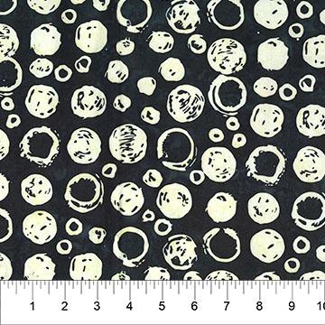 Celebration Circles Black/Cream - 83521 - 99 - Northcott Fabrics - Nebraska Quilt Company - F251620