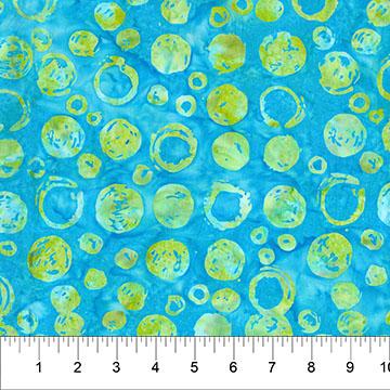 Celebration Circles Caribbean Blue - 83521 - 61 - Northcott Fabrics - Nebraska Quilt Company - F251618