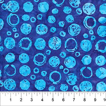 Celebration Circles Deep Blue - 83521 - 48 - Northcott Fabrics - Nebraska Quilt Company - F251616