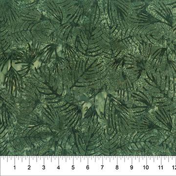 Changes in Seasons Pine Sprigs Green - 83431 - 78 - Banyan Batiks - Nebraska Quilt Company - F2402288