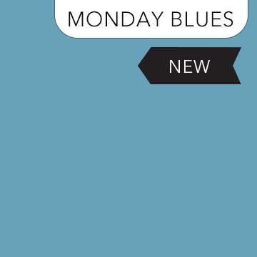 Colorworks Solid Monday Blues - 9000 - 425 - Northcott Fabrics - Nebraska Quilt Company - F2402174