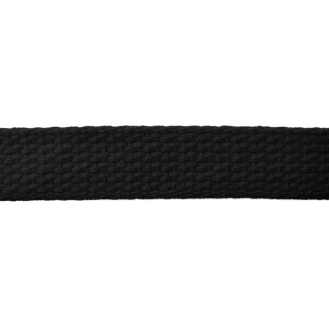 Cotton Webbing 1" Wide Black - Nebraska Quilt Company - NY2501535