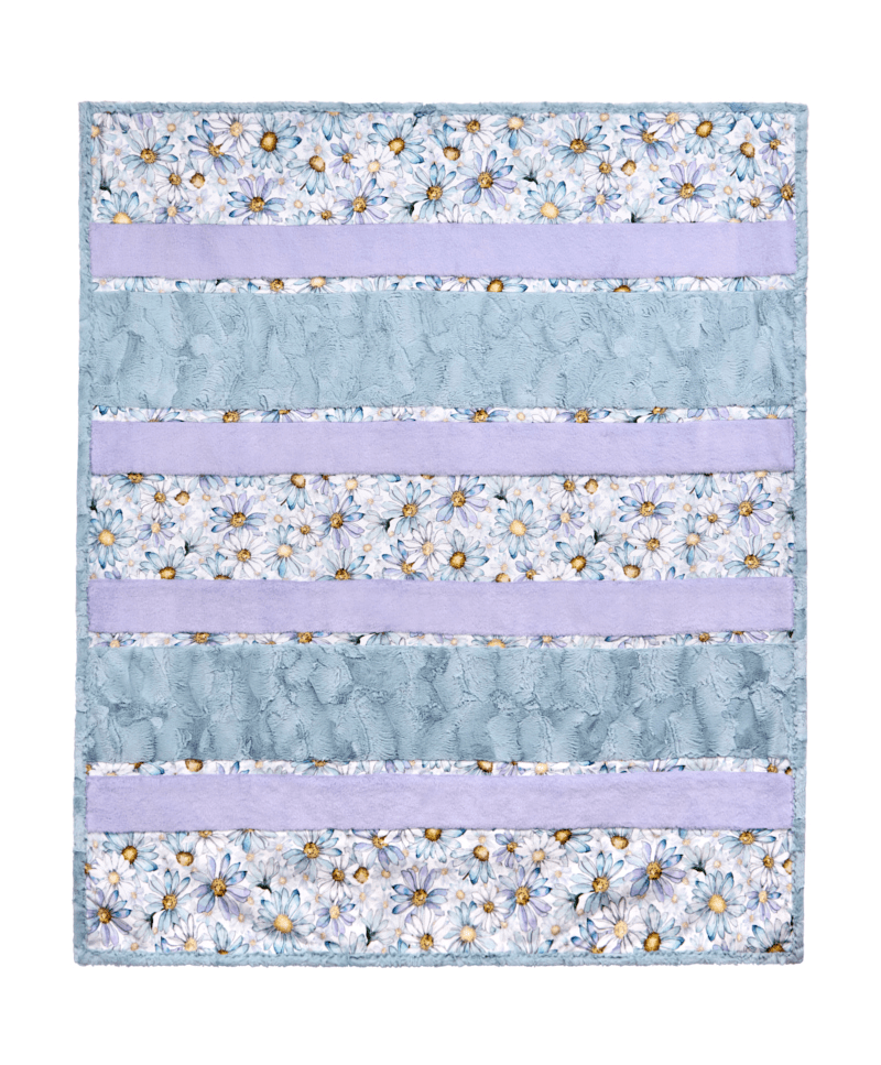 Crazy 8 Cuddle® Kit Daisy Delight - Nebraska Quilt Company - K250125