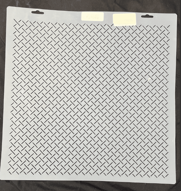 Crosshatch Stencil - Nebraska Quilt Company - N14381