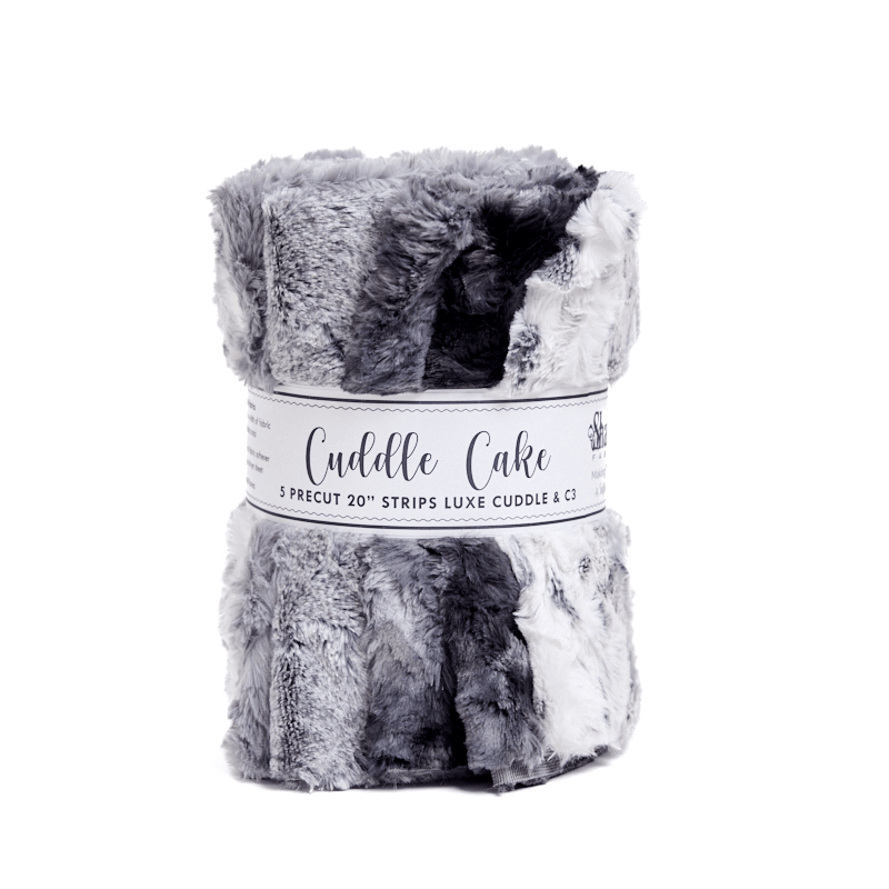 Cuddle® Cake Luxe Cuddle® Snowy Owl Alloy - Nebraska Quilt Company - PC2502231