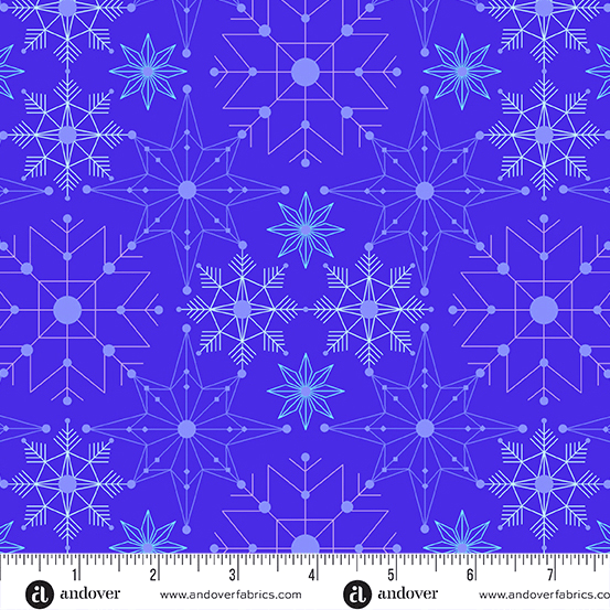 Deco Frost Crystalize Tempest - CS - 1113 - B - Andover Fabrics - Nebraska Quilt Company - Deco Frost Crystalize Tempest - CS - 1113 - B - Andover Fabrics