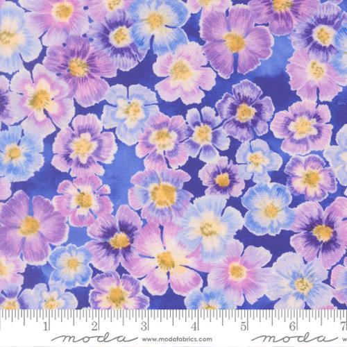 Delphinium Auricula Florals Agapanthus - 24650 15 - Moda Fabrics - Nebraska Quilt Company - F260775