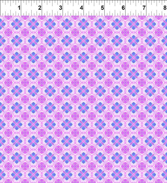 Dragon Friends Geometric Purple - 12DF - 1 - In The Beginning - Nebraska Quilt Company - F251667