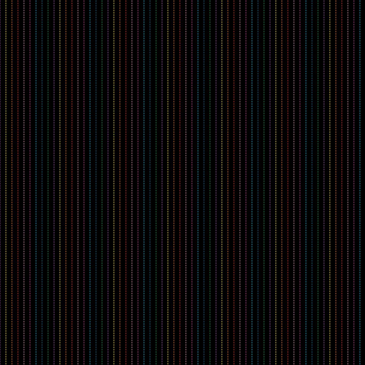 Dusk Stripe Black Multi - 92043 - 99 - FIGO Fabrics - Nebraska Quilt Company - F2501490