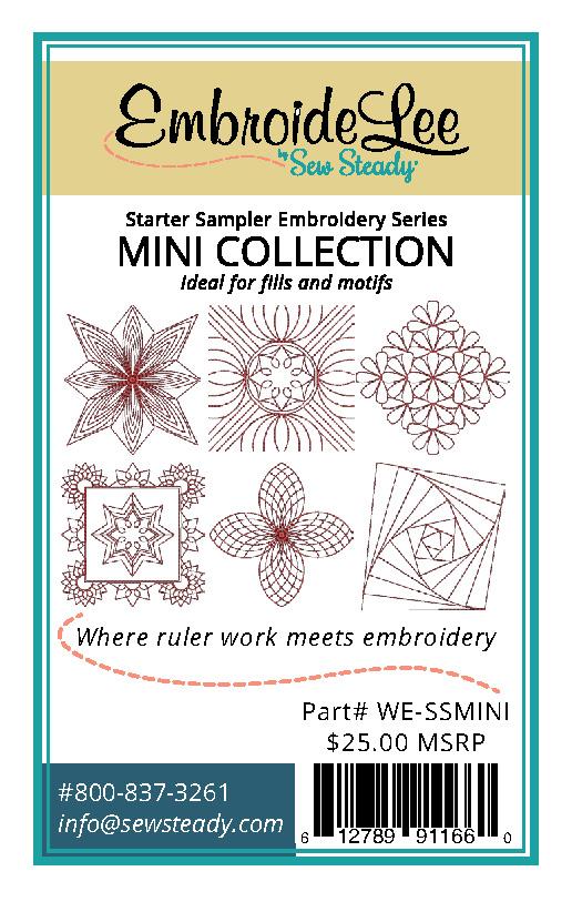 Embroidelee: Where Ruler Work Meets Embroidery - Nebraska Quilt Company - PUB260652