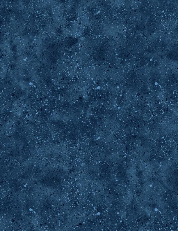Essentials Spatter Dark Blue - 1080-31588-444 - Wilmington Prints - Nebraska Quilt Company - F37743