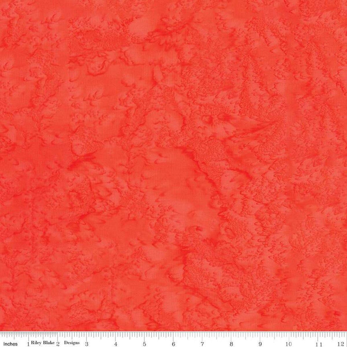 Expressions Batiks Hand - Dyes Papaya - BT21000 - 237 - Riley Blake Designs - Nebraska Quilt Company - F2401716