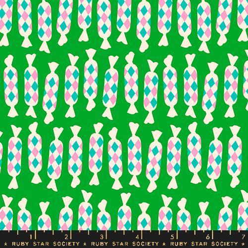 Eye Candy Diamond Candies Novelty Verdant Light Green - RS5159 23 - Ruby Star Society - Nebraska Quilt Company - F2400592