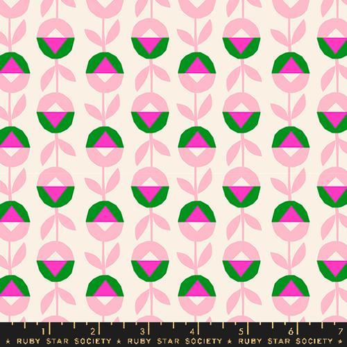 Eye Candy Flower Chain Novelty Natural Multi - RS5161 13 - Ruby Star Society - Nebraska Quilt Company - F2400596