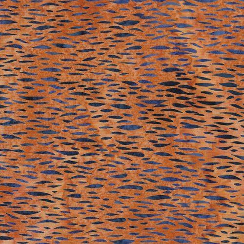 Fall Flair Birch Orange Vermillion - 122446282 - Island Batik - Nebraska Quilt Company - F2403234