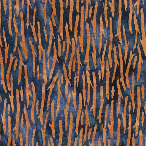 Fall Flair Twigs Blue Marine - 122449575 - Island Batik - Nebraska Quilt Company - F2403251