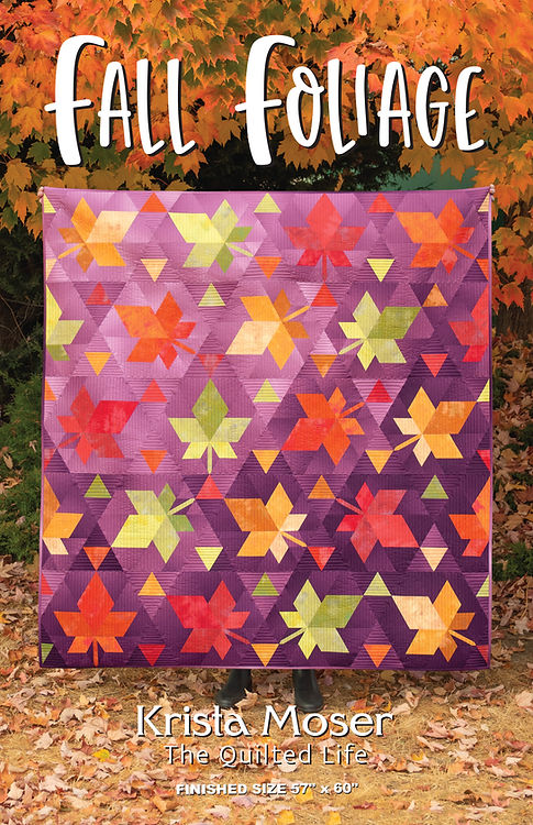 Fall Foliage Pattern - Nebraska Quilt Company - PUB240022