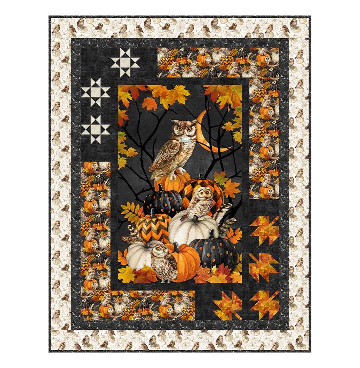 Fall Spirit Quilt Pattern - Nebraska Quilt Company - PUB261111