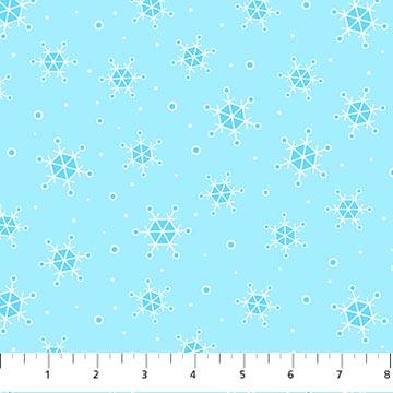 Feelin' Frosty Flaky Blue - F10302 - 61 - Patrick Lose Fabrics - Nebraska Quilt Company - F04913