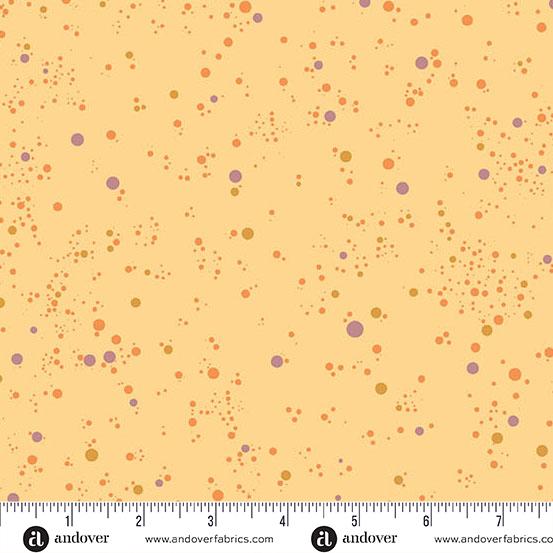 Fizz Tangerine Orange - A - 1344 - O1 - Andover Fabrics - Nebraska Quilt Company - F2401972