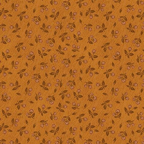 Flossie's Flowers Toasted Berries Rust Orange - 3372 - 35 - Henry Glass & Co. - Nebraska Quilt Company - F2401027