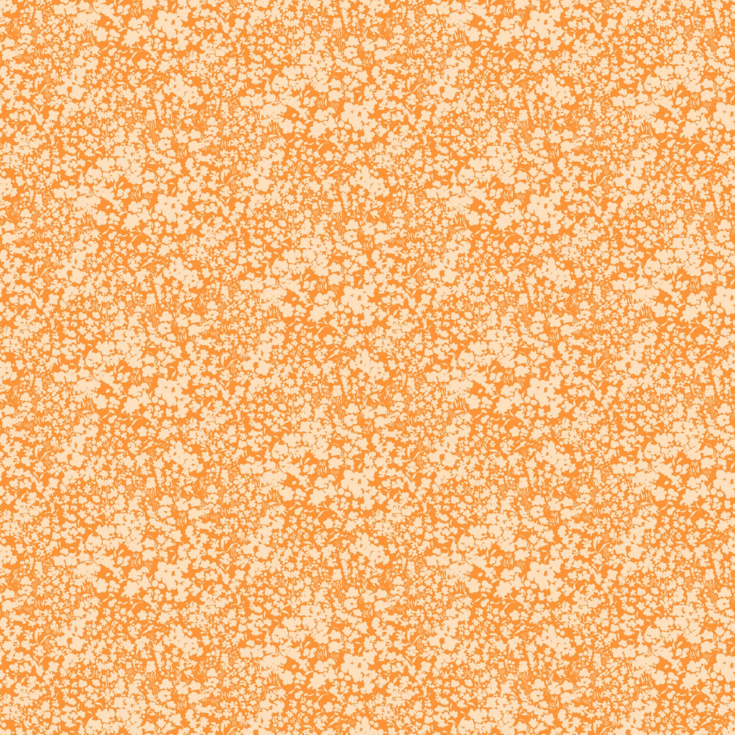 Flourish Fields Orange - 91178 - 56 - FIGO Fabrics - Nebraska Quilt Company - F251467