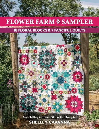 Flower Farm Sampler Book - Nebraska Quilt Company - PUB251430