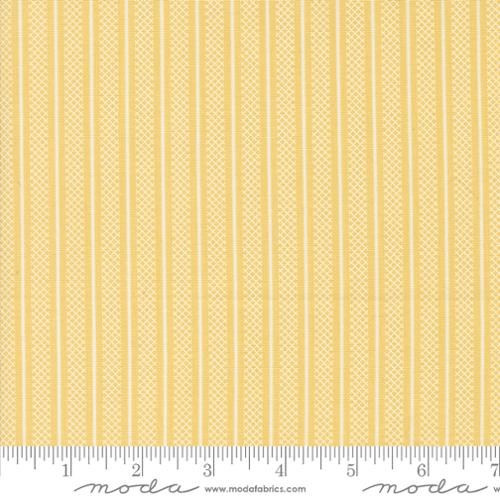 Flower Girl Hatched Stripes Afternoon - 31735 15 - Moda Fabrics - Nebraska Quilt Company - F07295