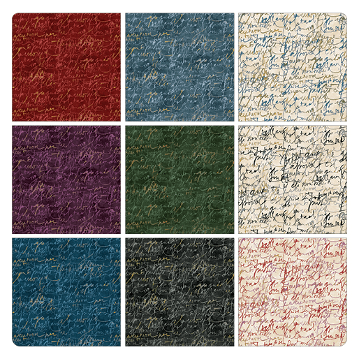 Fluidity Fat Quarter Bundle Multi 9 Pieces - Nebraska Quilt Company - Fluidity Fat Quarter Bundle Multi 9 Pieces
