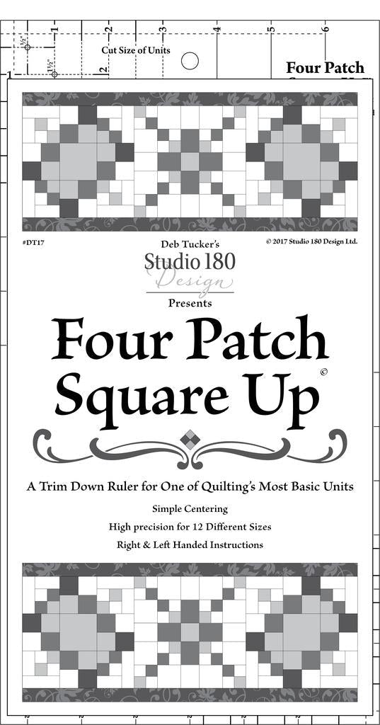 Four Patch Square Up Ruler - Nebraska Quilt Company - N2402593