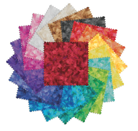 Fresh Blends 5" Squares Multi 42 Pieces - Nebraska Quilt Company - PC260015