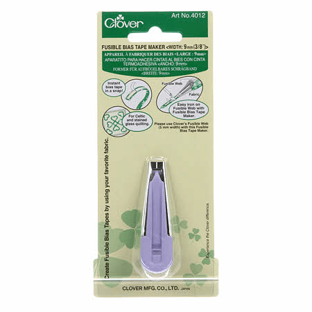 Fusible Bias Tape Maker 9mm 3/8" - Nebraska Quilt Company - N11221