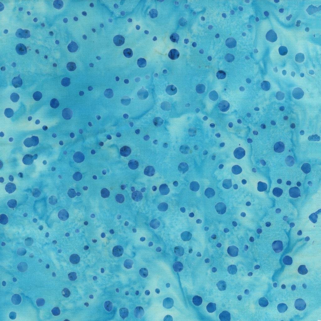 Garden Gate Pebbles Teal Sea Glass - 412504915 - Island Batik - Nebraska Quilt Company - F260404