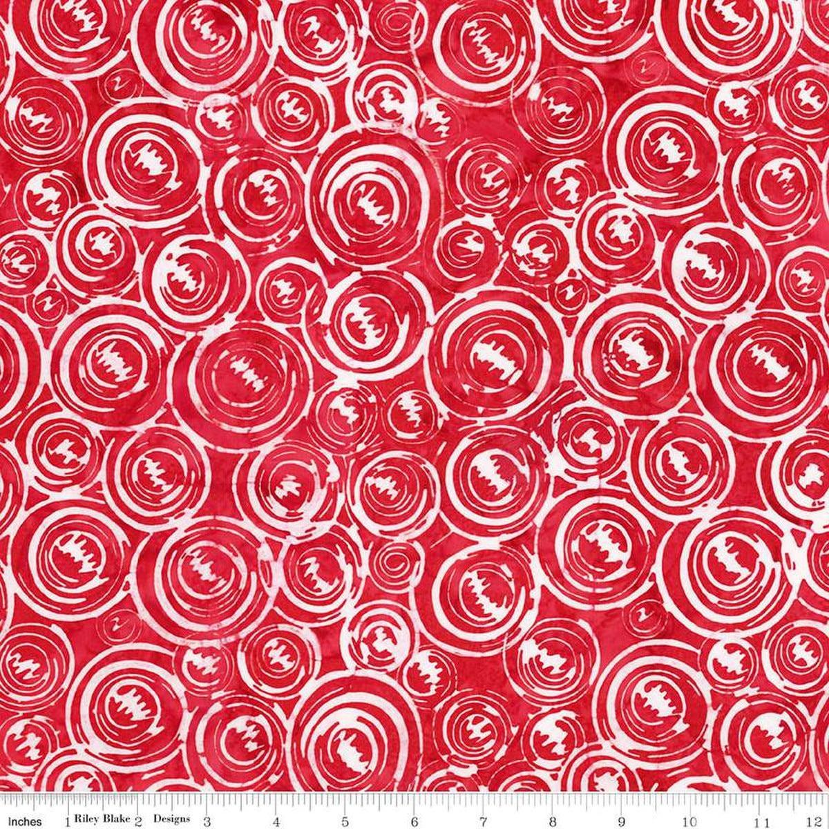 Good Vibrations Circles Red Candy Riot - BT23312 - 224 - Riley Blake Designs - Nebraska Quilt Company - Good Vibrations Circles Red Candy Riot - BT23312 - 224 - Riley Blake Designs