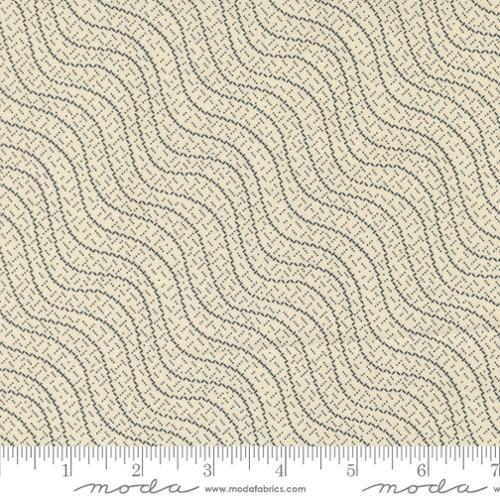 Goodnight Irene Making Waves Sweet Cream Natural Multi - 31708 15 - Moda Fabrics - Nebraska Quilt Company - F2400650