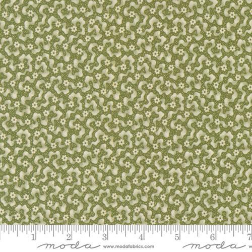 Goodnight Irene Ripples Blenders Floral Moss Dark Green - 31703 18 - Moda Fabrics - Nebraska Quilt Company - F2400634