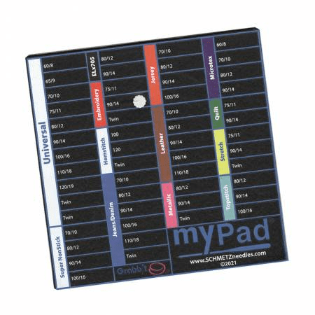 Grabbit myPad Needle Organizer - Nebraska Quilt Company - N2400120