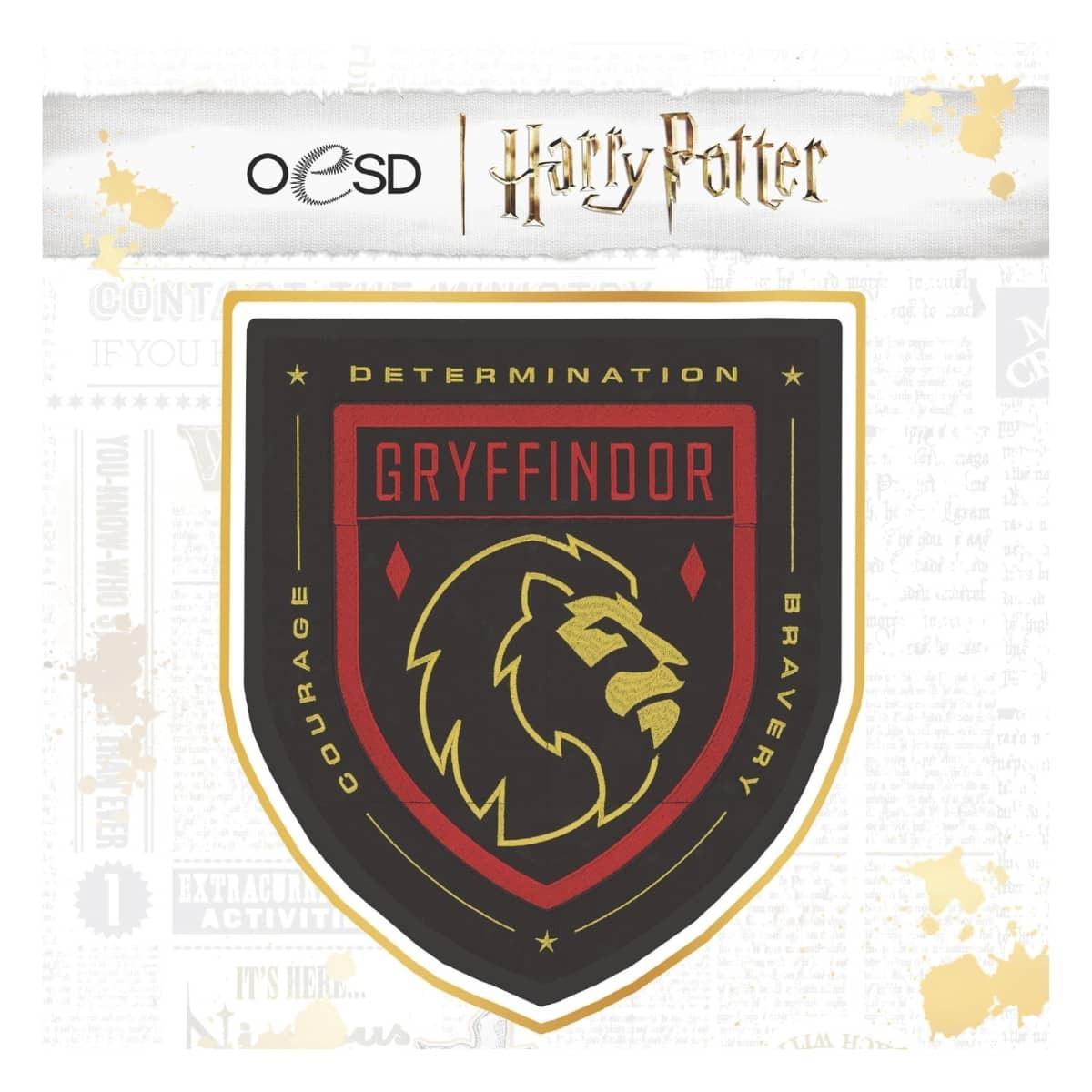 Harry Potter Gryffindor Tiled House Banner USB - Nebraska Quilt Company - PUB2502190