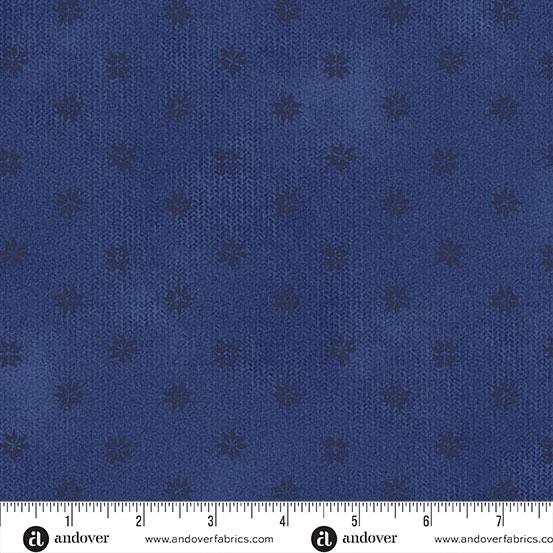 Heima Knit River Blue - A - 1635 - B - Andover Fabrics - Nebraska Quilt Company - F2501659
