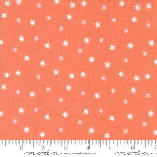 Hey Boo Practical Magic Stars Blenders Star Soft Pumpkin - 5215 12 - Moda Fabrics - Nebraska Quilt Company - F08252