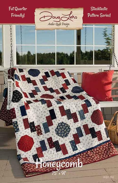 Honeycomb Quilt Pattern - Nebraska Quilt Company - PUB2402589