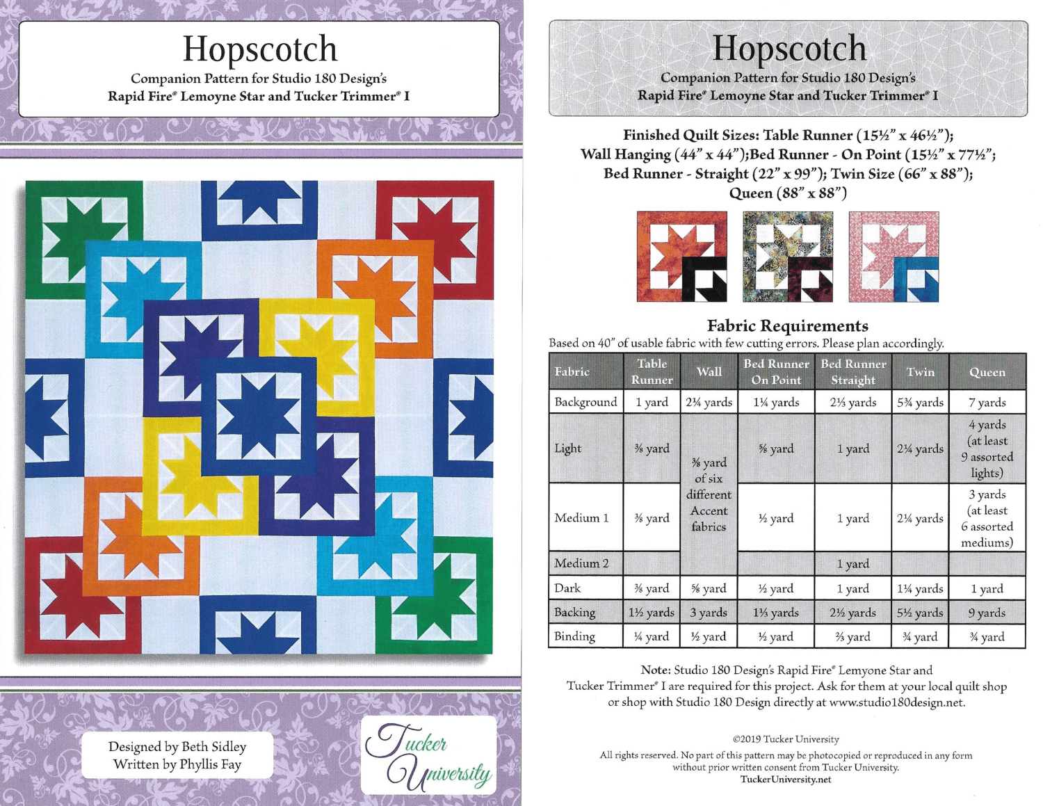 Hopscotch Quilt Pattern - Nebraska Quilt Company - Hopscotch Quilt Pattern